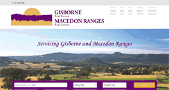 Desktop Screenshot of gisborne-realestate.com.au